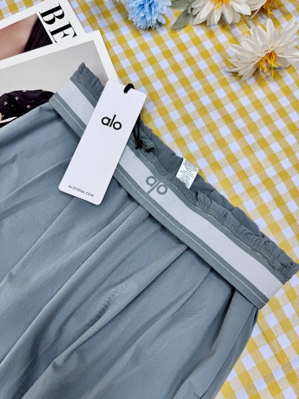 ALO Yoga Trouser 👖💙 Steel Grey Pants Sz XXS~M (Regular) - Picture 5 of 9